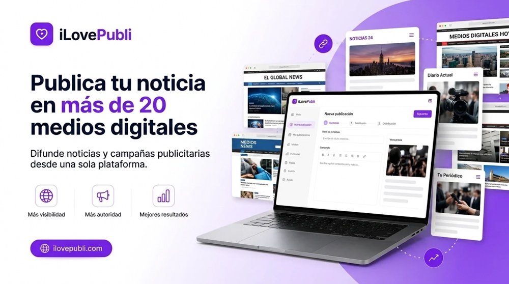 iLovePubli - Difunde noticias y notas de prensa